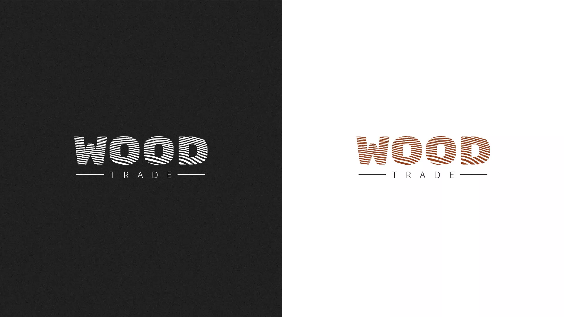 Разработка логотипа для компании «Wood Trade» в Острове
