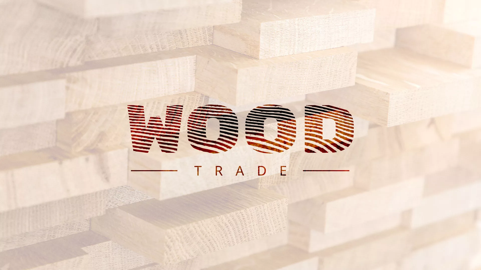 Разработка логотипа для компании «Wood Trade» в Острове