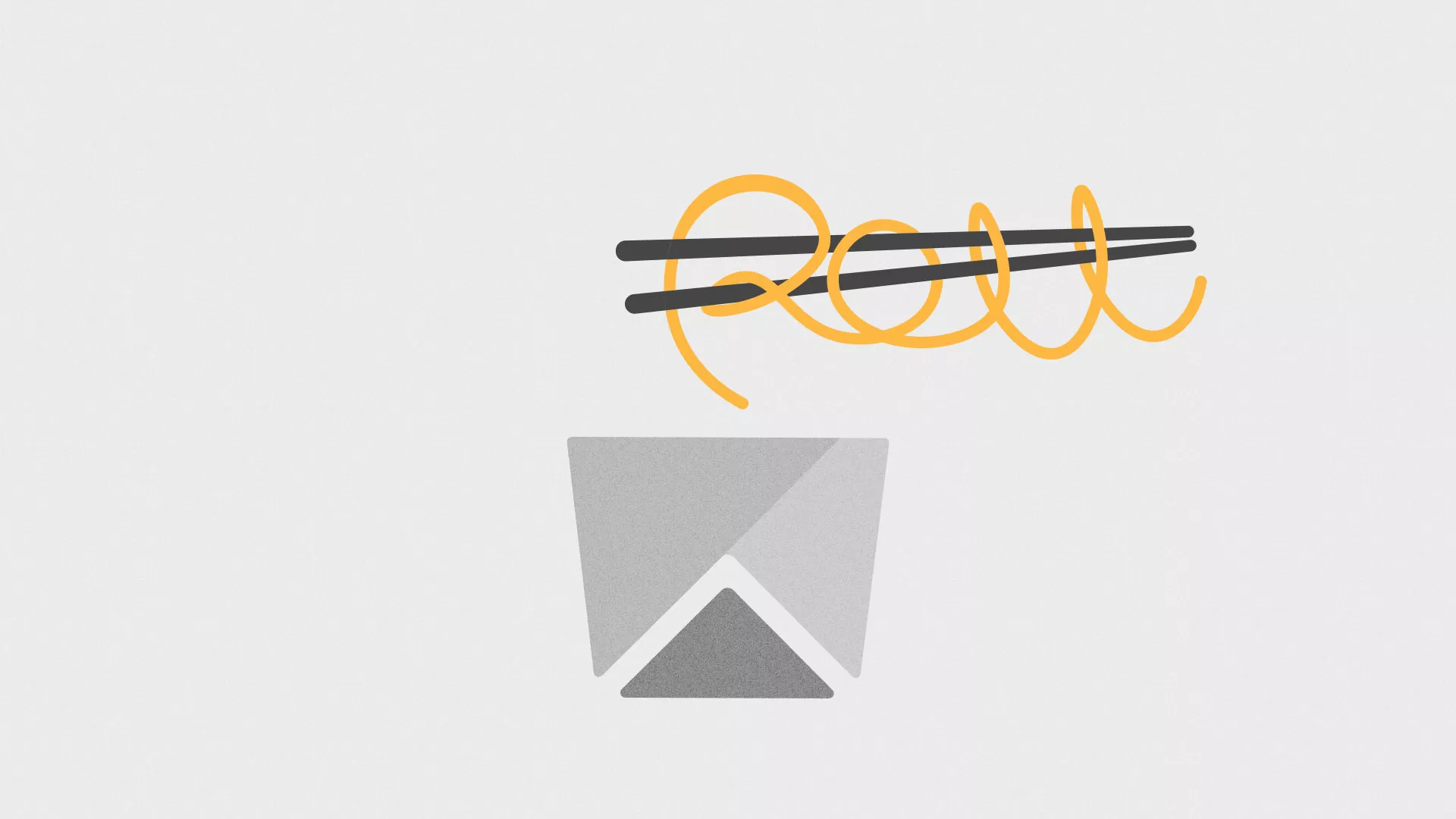 Оформление меню суши-бара «Roll Wok Club» в Острове