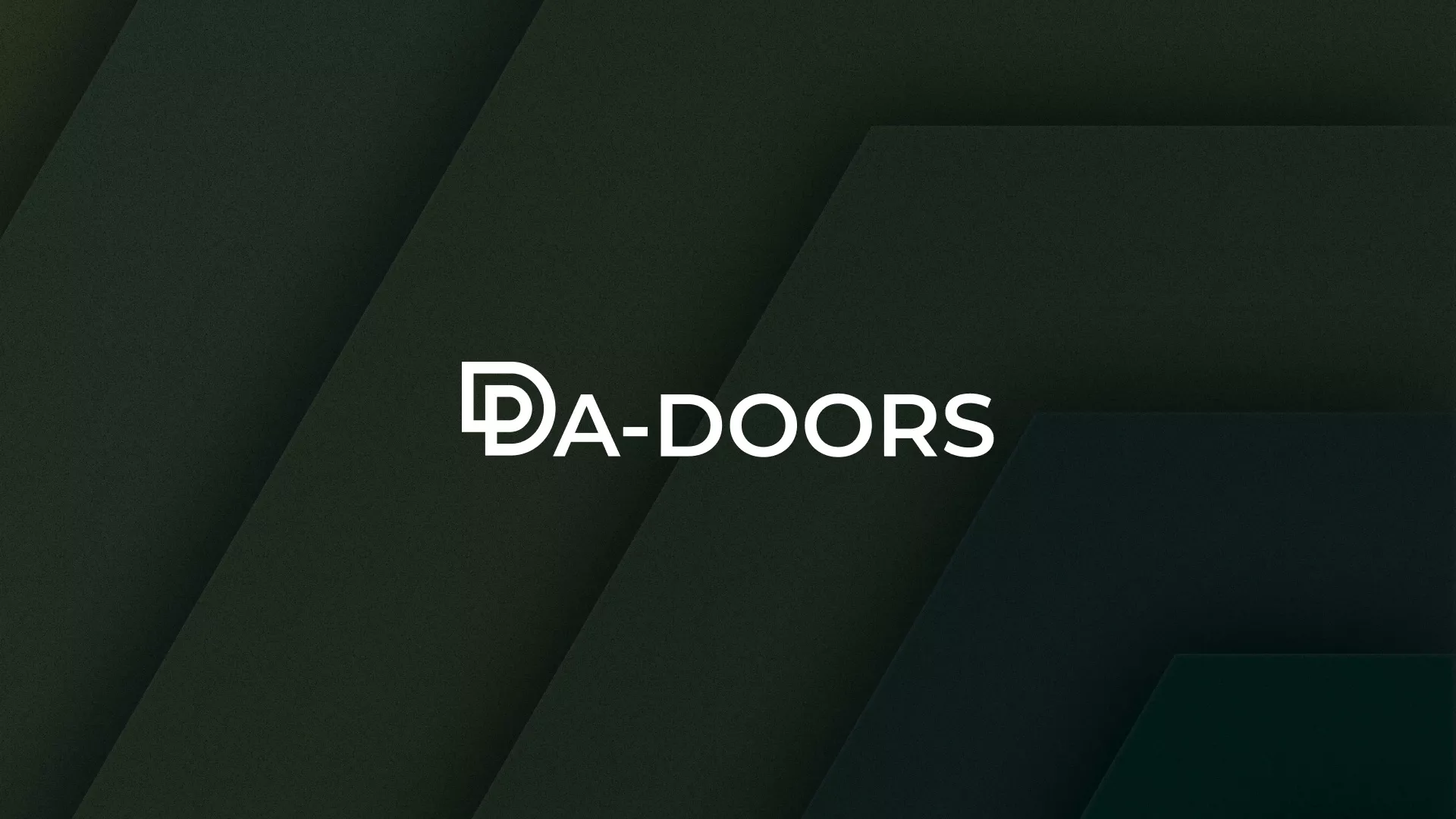 Создание логотипа компании «DA-DOORS» в Острове